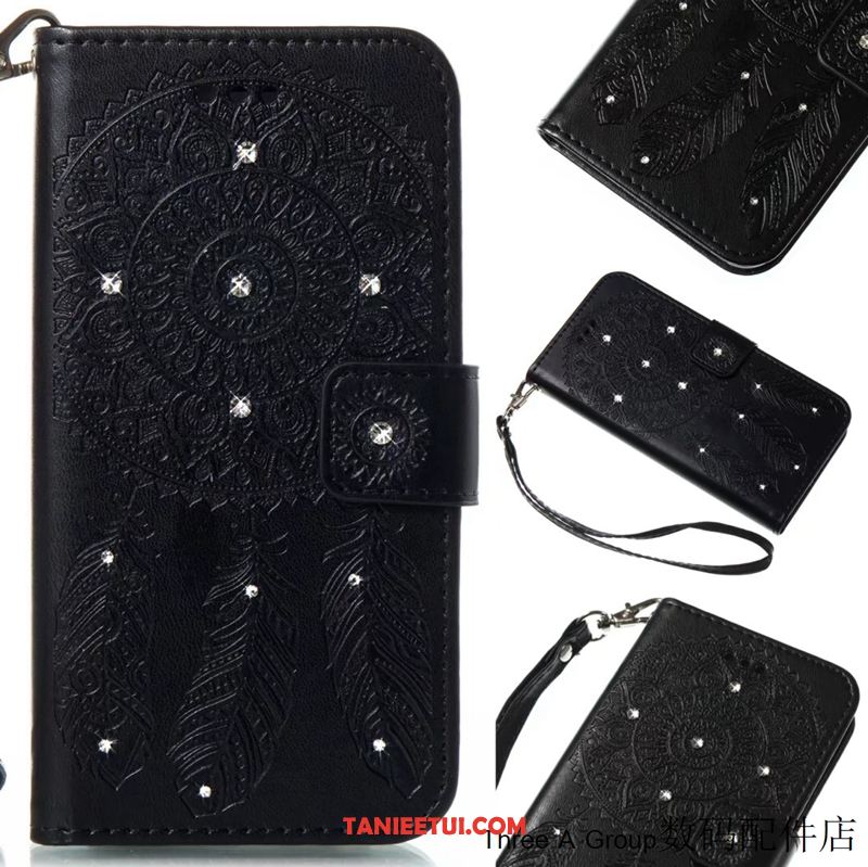 Etui Huawei Mate 20 Rs Ochraniacz Klapa Złoto, Obudowa Huawei Mate 20 Rs Gwiazda Karta Rhinestone