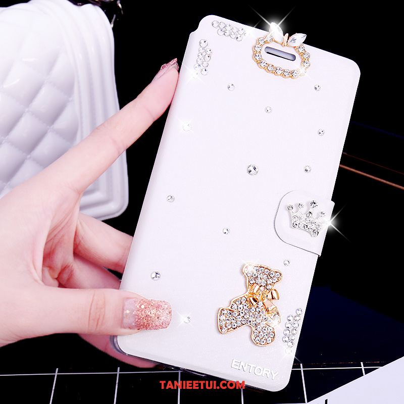 Etui Huawei Mate 20 Rs Skórzany Futerał Rhinestone Telefon Komórkowy, Obudowa Huawei Mate 20 Rs Czarny Anti-fall Miękki