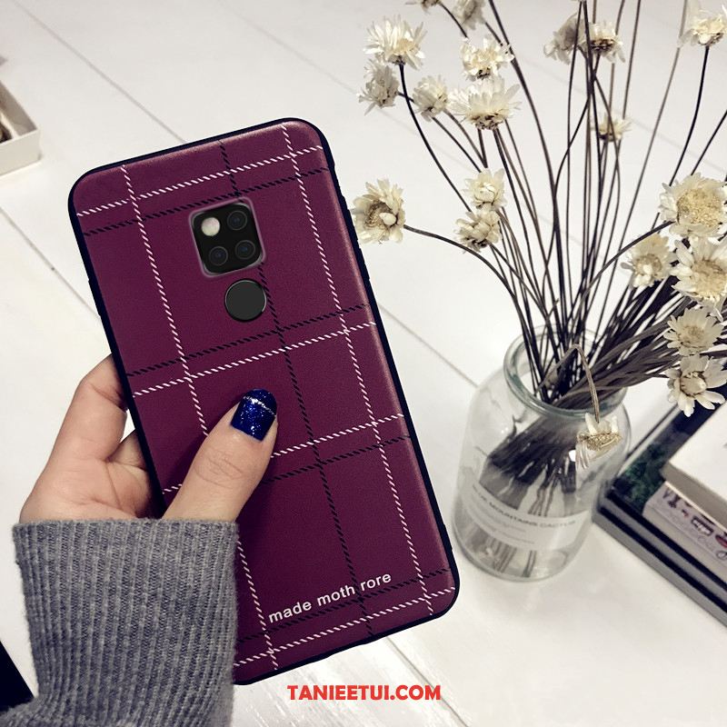 Etui Huawei Mate 20 Tendencja Purpurowy Kreatywne, Pokrowce Huawei Mate 20 Silikonowe Anti-fall Brytyjski