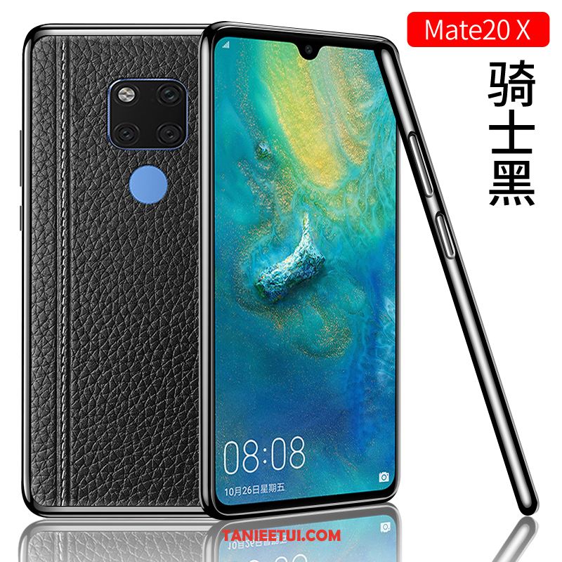 Etui Huawei Mate 20 X Anti-fall Czerwony Netto Kreatywne, Pokrowce Huawei Mate 20 X Ochraniacz Telefon Komórkowy Modna Marka