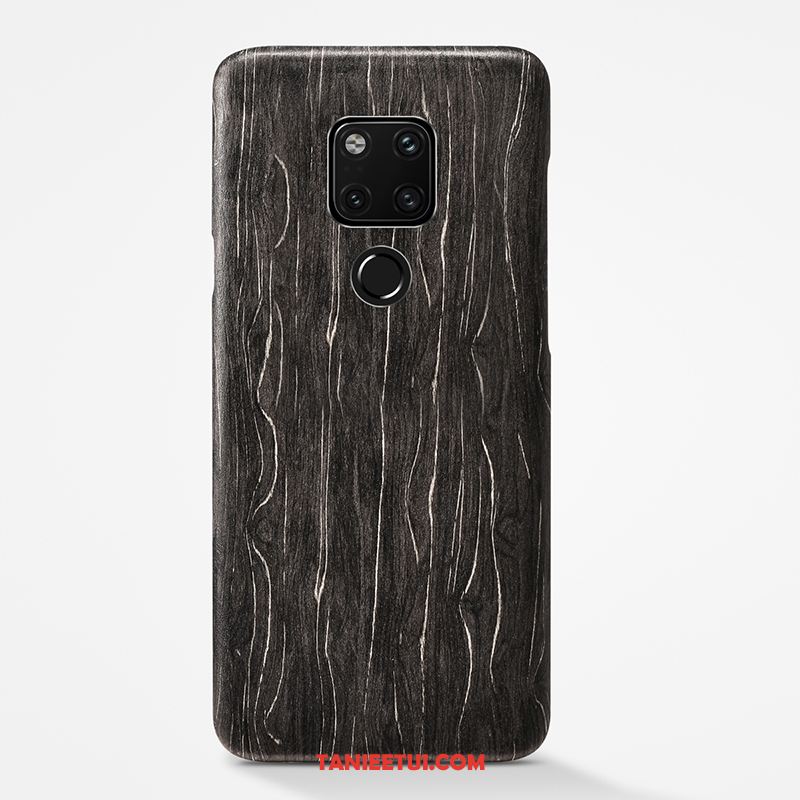 Etui Huawei Mate 20 X Cienkie Drewniany All Inclusive, Obudowa Huawei Mate 20 X Proste Osobowość Ochraniacz Braun