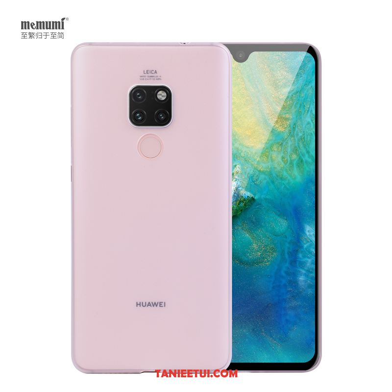 Etui Huawei Mate 20 X Cienkie Osobowość Anti-fall, Futerał Huawei Mate 20 X Przezroczysty Ochraniacz Nubuku Beige