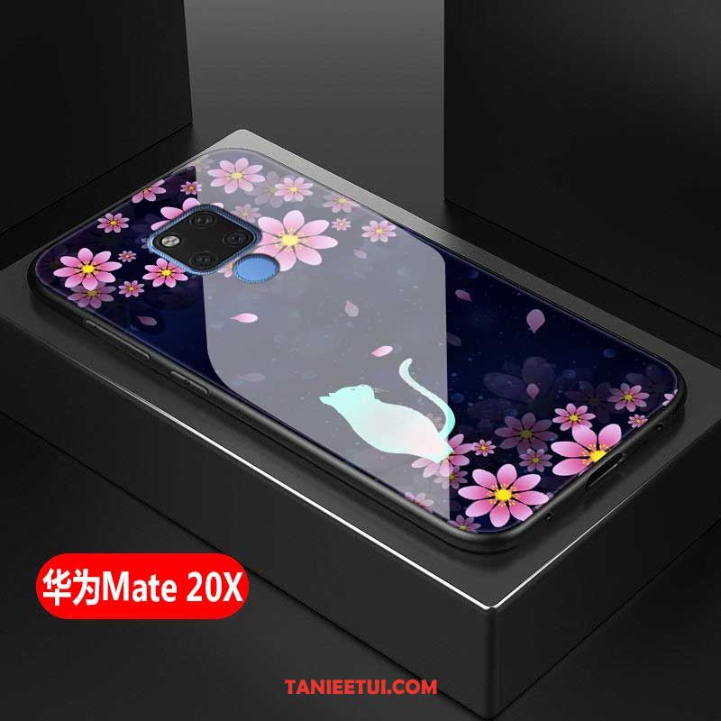 Etui Huawei Mate 20 X Czerwony Kreatywne Kreskówka, Pokrowce Huawei Mate 20 X Silikonowe Telefon Komórkowy Świeży