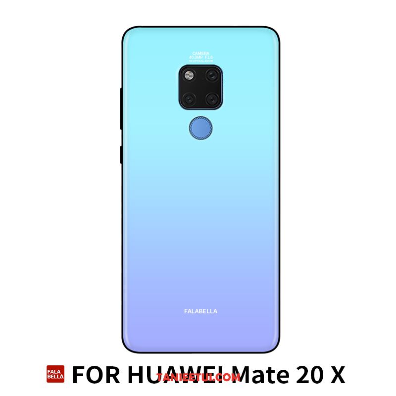 Etui Huawei Mate 20 X Osobowość Modna Marka Ochraniacz, Pokrowce Huawei Mate 20 X Wiszące Ozdoby All Inclusive Anti-fall