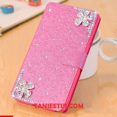 Etui Huawei Mate 20 X Rhinestone Miękki Przezroczysty, Pokrowce Huawei Mate 20 X Biały Skórzany Futerał Ochraniacz