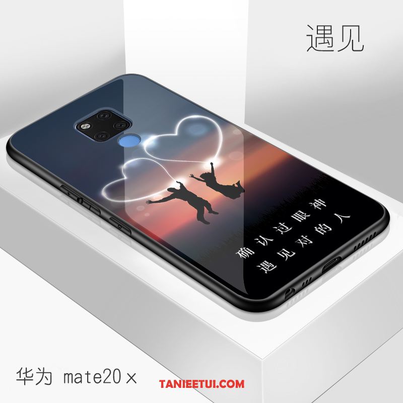 Etui Huawei Mate 20 X Silikonowe Osobowość Sceneria, Futerał Huawei Mate 20 X Szkło All Inclusive Telefon Komórkowy