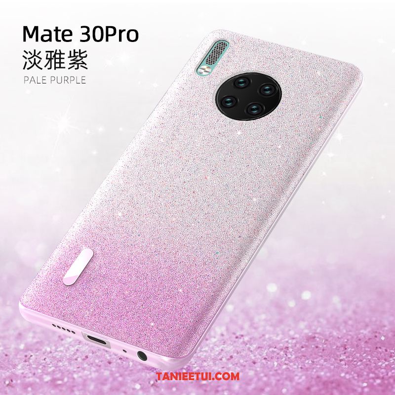 Etui Huawei Mate 30 Pro Czerwony Netto Proszek Cienkie, Pokrowce Huawei Mate 30 Pro Purpurowy Telefon Komórkowy Kreatywne