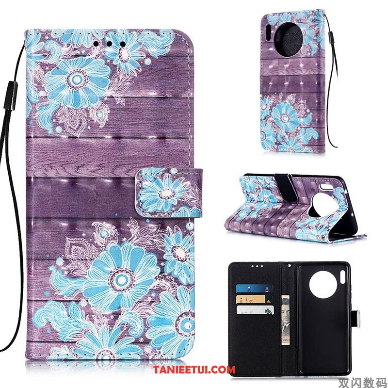 Etui Huawei Mate 30 Pro Ochraniacz Skórzany Biały, Futerał Huawei Mate 30 Pro Klapa Telefon Komórkowy All Inclusive