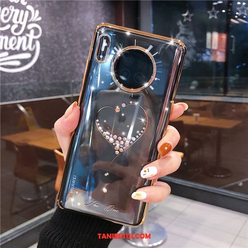 Etui Huawei Mate 30 Pro Ochraniacz Złoto Wysoki Koniec, Futerał Huawei Mate 30 Pro Trudno Nowy Przezroczysty