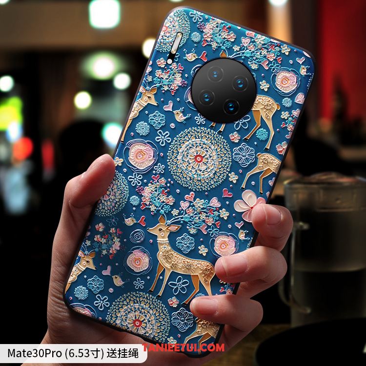 Etui Huawei Mate 30 Pro Silikonowe Nubuku Kreatywne, Pokrowce Huawei Mate 30 Pro Osobowość All Inclusive Ochraniacz