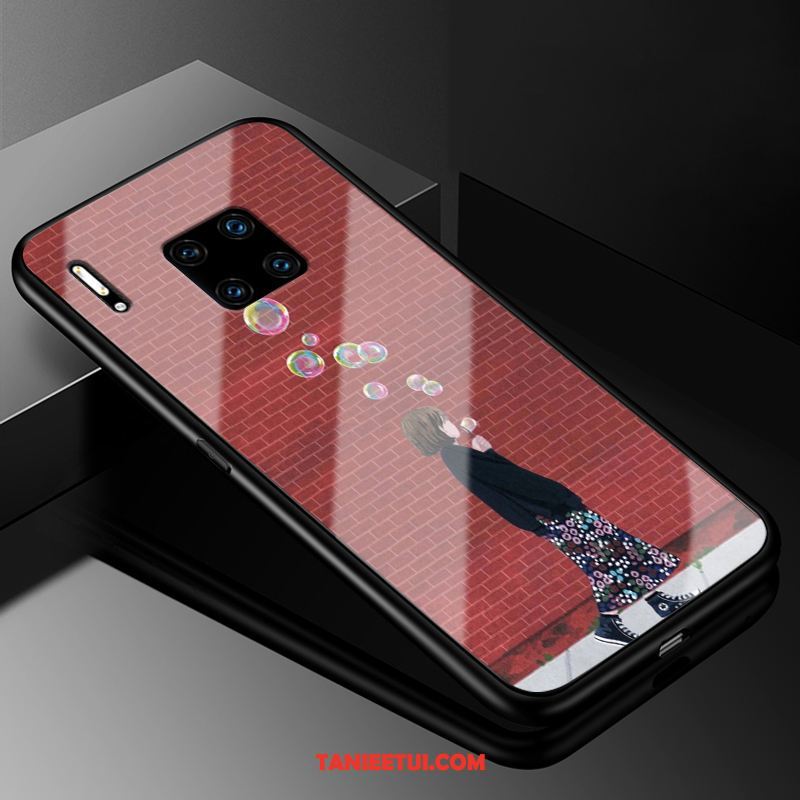 Etui Huawei Mate 30 Rs Telefon Komórkowy Czerwony Szkło, Pokrowce Huawei Mate 30 Rs Ochraniacz