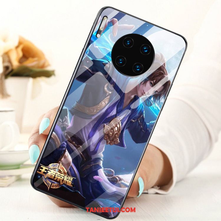 Etui Huawei Mate 30 Szkło Moda Filmy, Obudowa Huawei Mate 30 Telefon Komórkowy Ring Szkło Hartowane