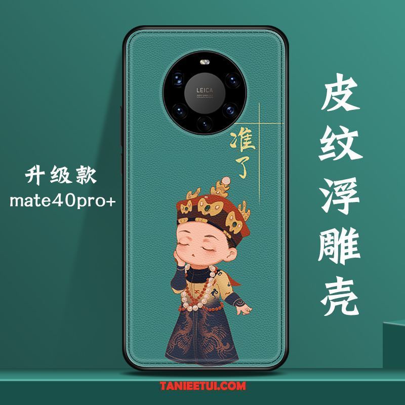 Etui Huawei Mate 40 Pro+ Oryginalny Kreatywne Modna Marka, Pokrowce Huawei Mate 40 Pro+ All Inclusive Zielony Telefon Komórkowy