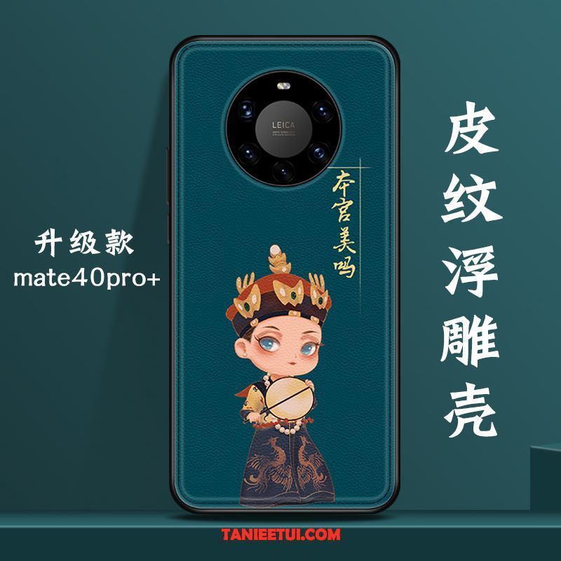 Etui Huawei Mate 40 Pro+ Oryginalny Kreatywne Modna Marka, Pokrowce Huawei Mate 40 Pro+ All Inclusive Zielony Telefon Komórkowy