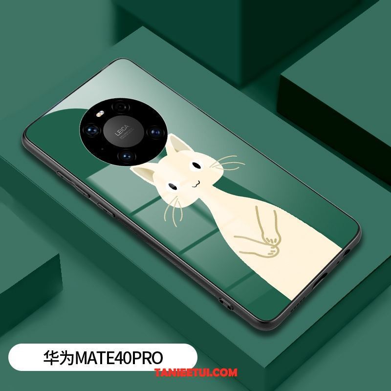 Etui Huawei Mate 40 Pro Silikonowe Trudno Anti-fall, Pokrowce Huawei Mate 40 Pro Ochraniacz Telefon Komórkowy Szkło