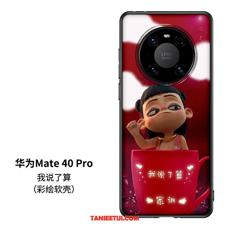 Etui Huawei Mate 40 Pro Szkło Chiński Styl Khaki, Futerał Huawei Mate 40 Pro Osobowość Telefon Komórkowy Modna Marka