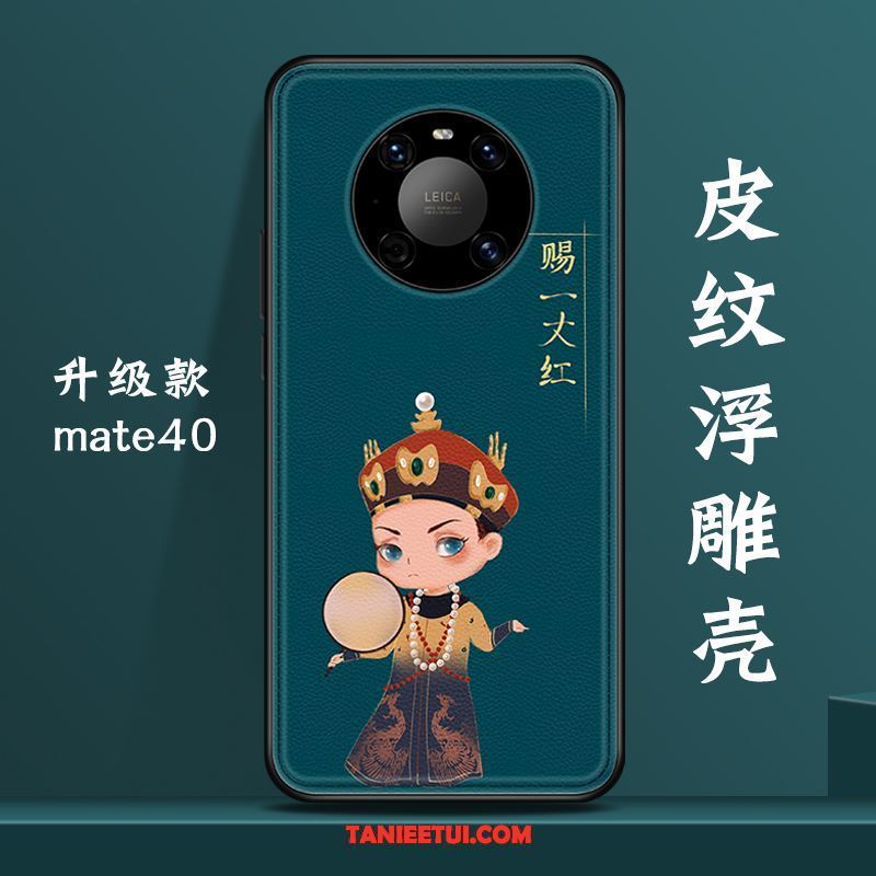 Etui Huawei Mate 40 Zielony Nowy Osobowość, Obudowa Huawei Mate 40 Telefon Komórkowy Anti-fall Oryginalny