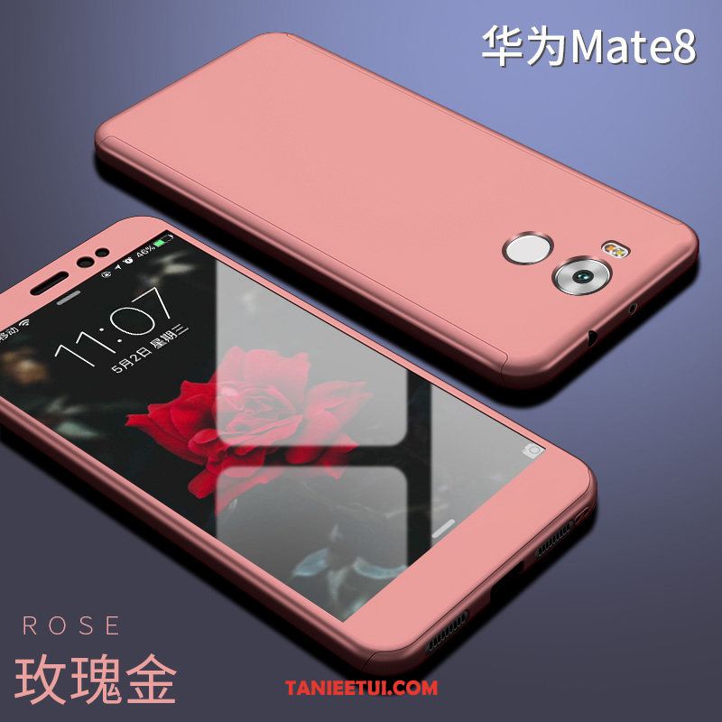 Etui Huawei Mate 8 Ochraniacz Nubuku Anti-fall, Obudowa Huawei Mate 8 Złoto Trudno Telefon Komórkowy