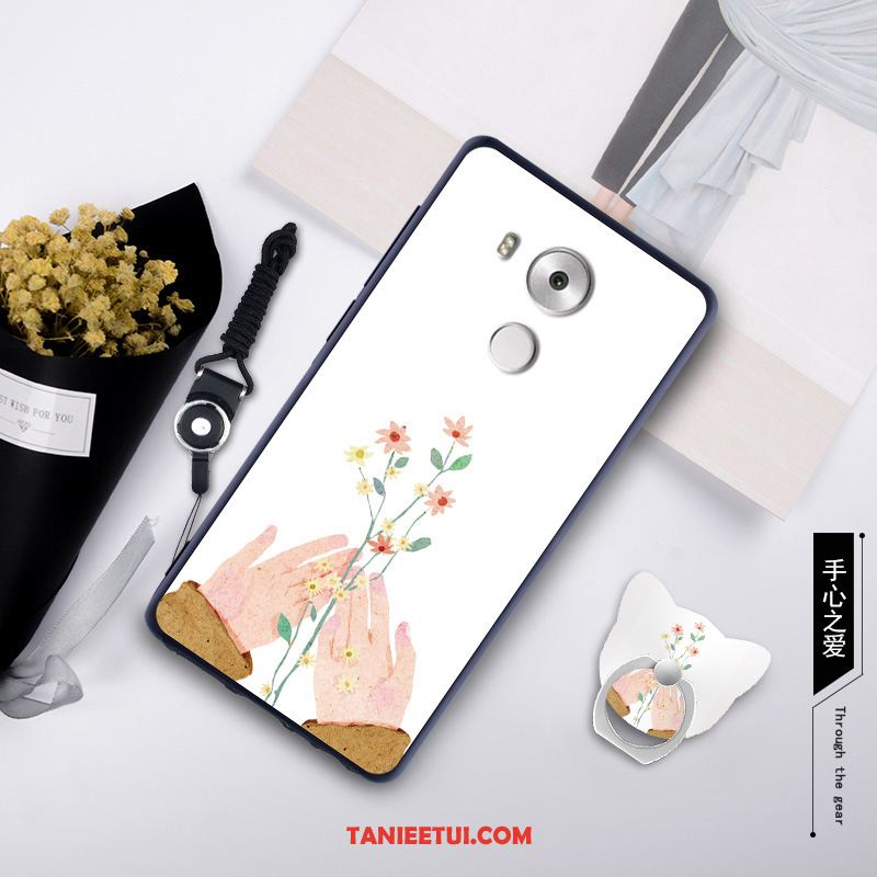 Etui Huawei Mate 8 Ring Miękki Telefon Komórkowy, Obudowa Huawei Mate 8 Wiszące Ozdoby Silikonowe Beige