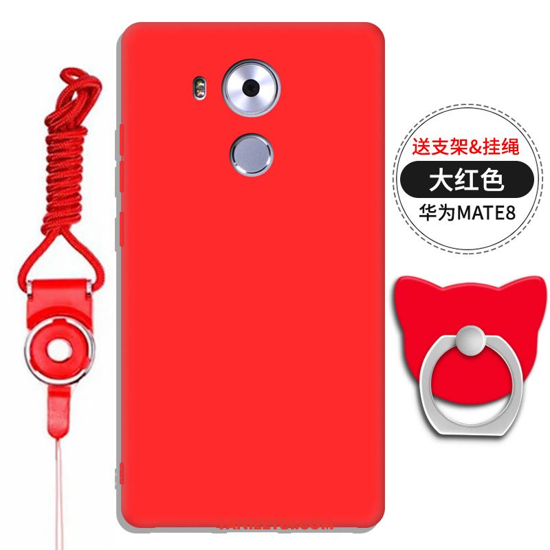 Etui Huawei Mate 8 Telefon Komórkowy Kreskówka Czerwony, Futerał Huawei Mate 8 Nowy Ochraniacz Miękki