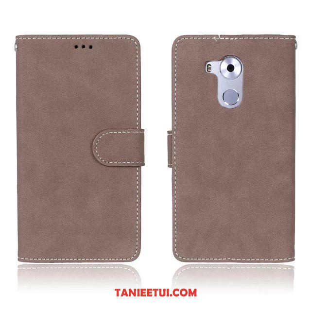 Etui Huawei Mate 8 Zielony Wspornik Klapa, Obudowa Huawei Mate 8 All Inclusive Nubuku Miękki Beige