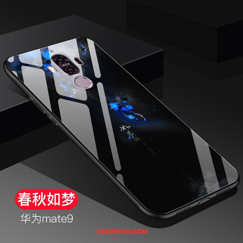 Etui Huawei Mate 9 Czarny Szkło Tendencja, Pokrowce Huawei Mate 9 Telefon Komórkowy