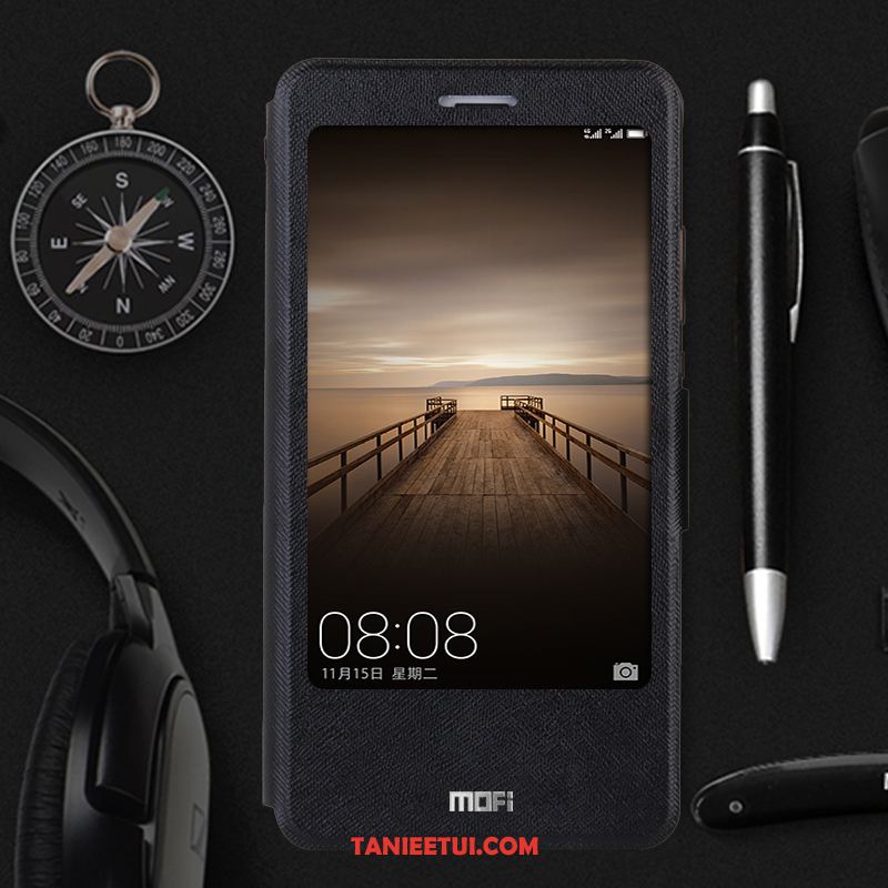 Etui Huawei Mate 9 Ochraniacz Purpurowy Telefon Komórkowy, Pokrowce Huawei Mate 9 Kreatywne All Inclusive Skórzany Futerał
