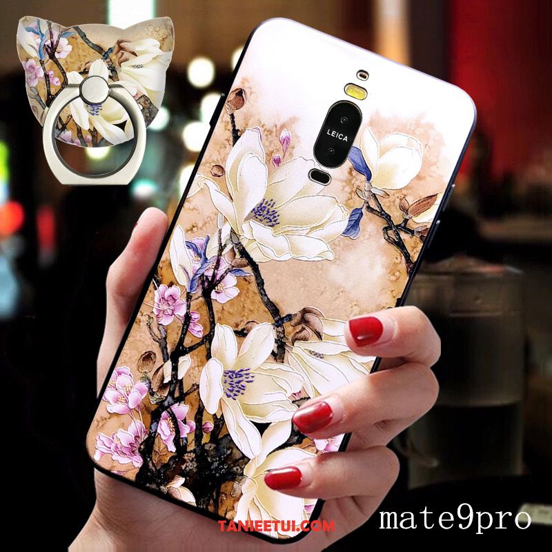 Etui Huawei Mate 9 Pro Klamra Wspornik Silikonowe, Pokrowce Huawei Mate 9 Pro Miękki All Inclusive Osobowość