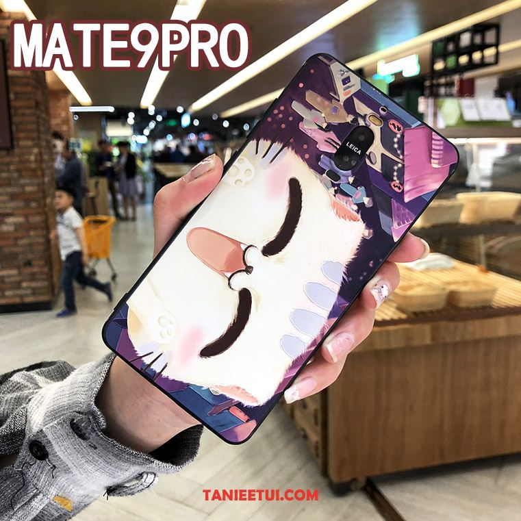 Etui Huawei Mate 9 Pro Relief Niebieski Ochraniacz, Obudowa Huawei Mate 9 Pro Telefon Komórkowy All Inclusive Anti-fall