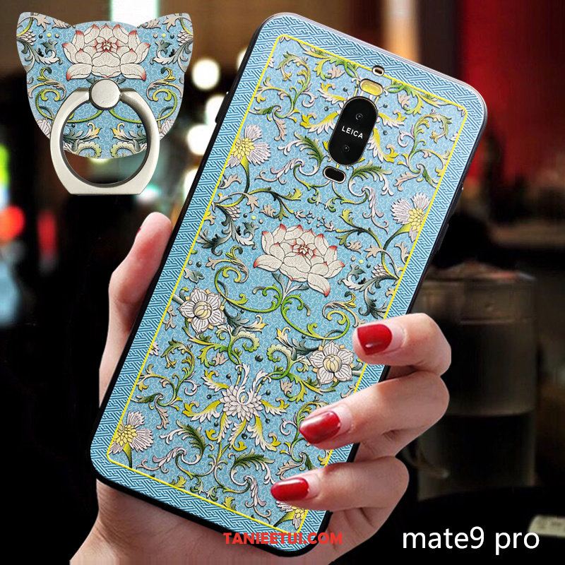 Etui Huawei Mate 9 Pro Wspornik Kreatywne Miękki, Obudowa Huawei Mate 9 Pro Ring Ochraniacz Anti-fall