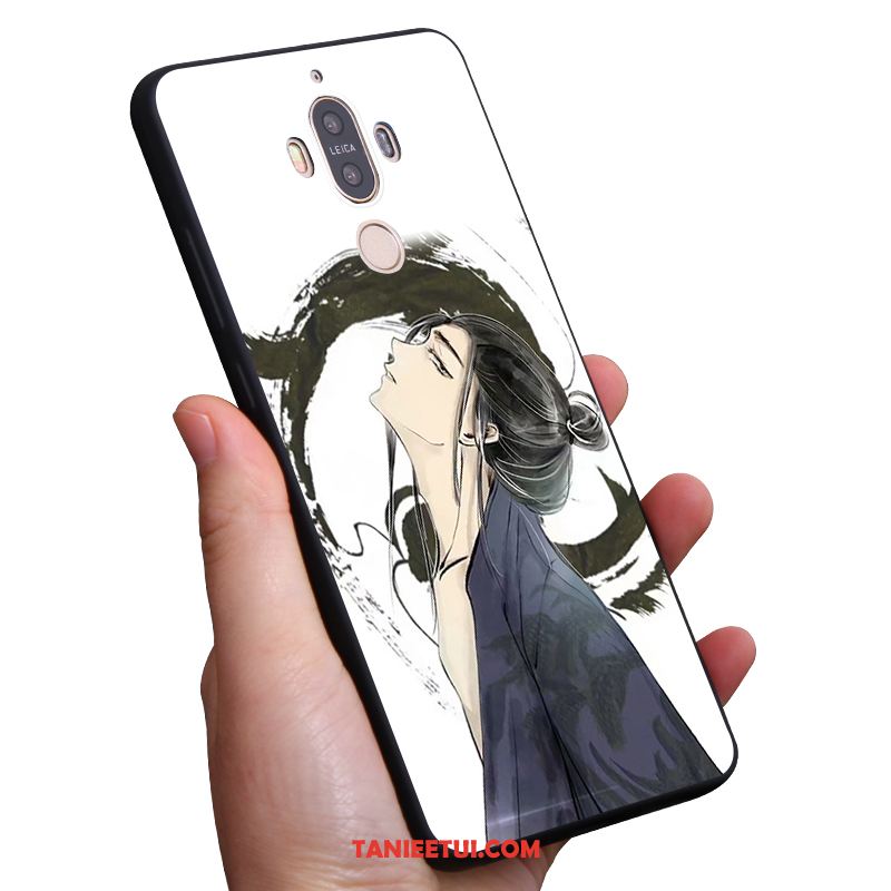 Etui Huawei Mate 9 Telefon Komórkowy Czarny Anti-fall, Pokrowce Huawei Mate 9 Szary Wiatr Miękki