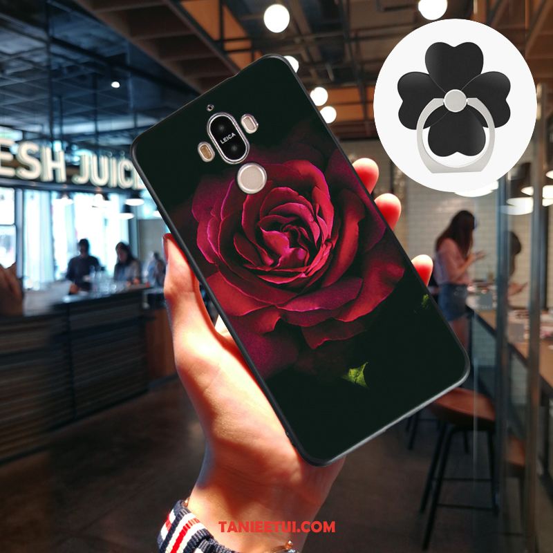 Etui Huawei Mate 9 Wiszące Ozdoby Telefon Komórkowy Miękki, Futerał Huawei Mate 9 Różowe Anti-fall Silikonowe