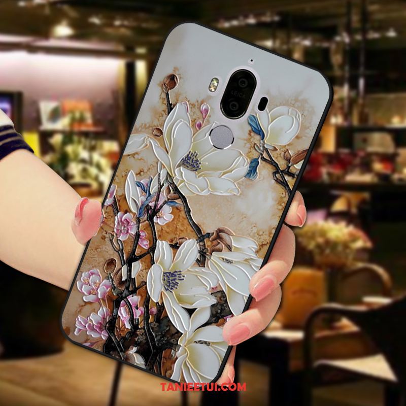 Etui Huawei Mate 9 Świeży Ochraniacz Relief, Obudowa Huawei Mate 9 Telefon Komórkowy Anti-fall Silikonowe