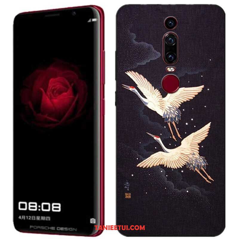 Etui Huawei Mate Rs Relief Trójwymiarowy Niebieski, Obudowa Huawei Mate Rs Kolor Telefon Komórkowy