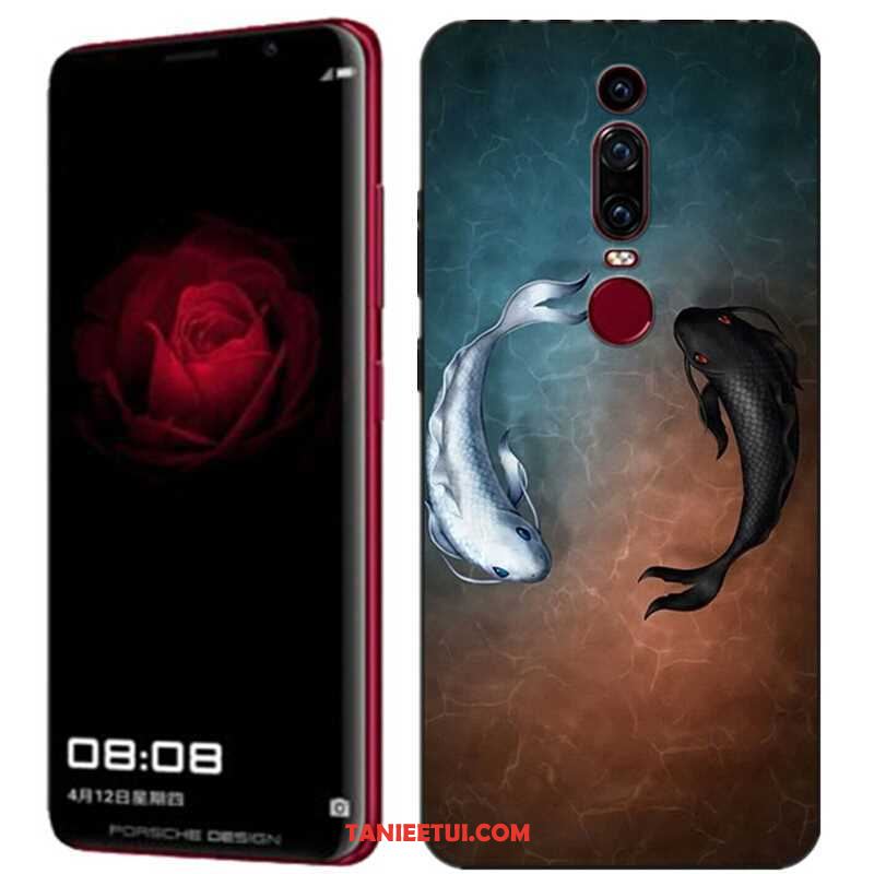 Etui Huawei Mate Rs Relief Trójwymiarowy Niebieski, Obudowa Huawei Mate Rs Kolor Telefon Komórkowy