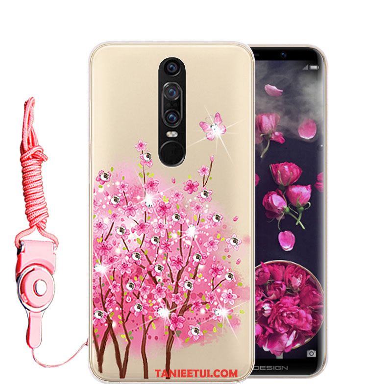 Etui Huawei Mate Rs Telefon Komórkowy Anti-fall Rhinestone, Obudowa Huawei Mate Rs Zielony Miękki Silikonowe