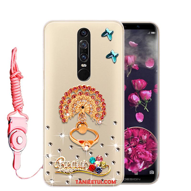 Etui Huawei Mate Rs Telefon Komórkowy Anti-fall Rhinestone, Obudowa Huawei Mate Rs Zielony Miękki Silikonowe