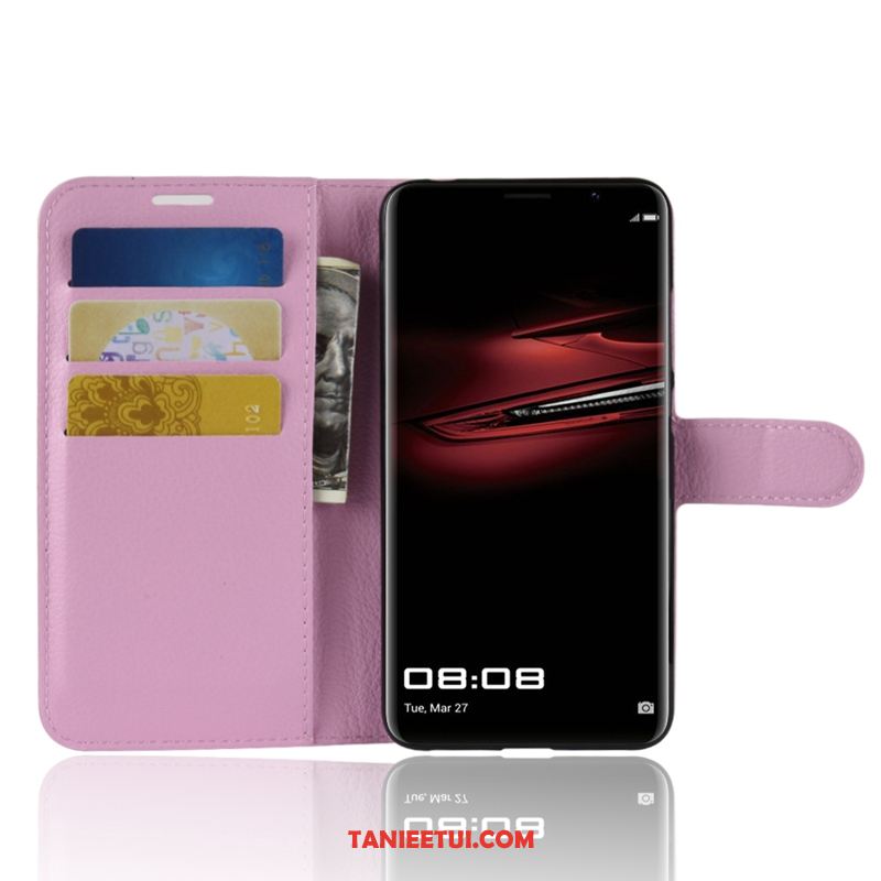 Etui Huawei Mate Rs Telefon Komórkowy Karta Ochraniacz, Futerał Huawei Mate Rs Skórzany Futerał Litchi Wzór Braun