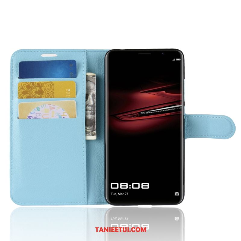 Etui Huawei Mate Rs Telefon Komórkowy Karta Ochraniacz, Futerał Huawei Mate Rs Skórzany Futerał Litchi Wzór Braun