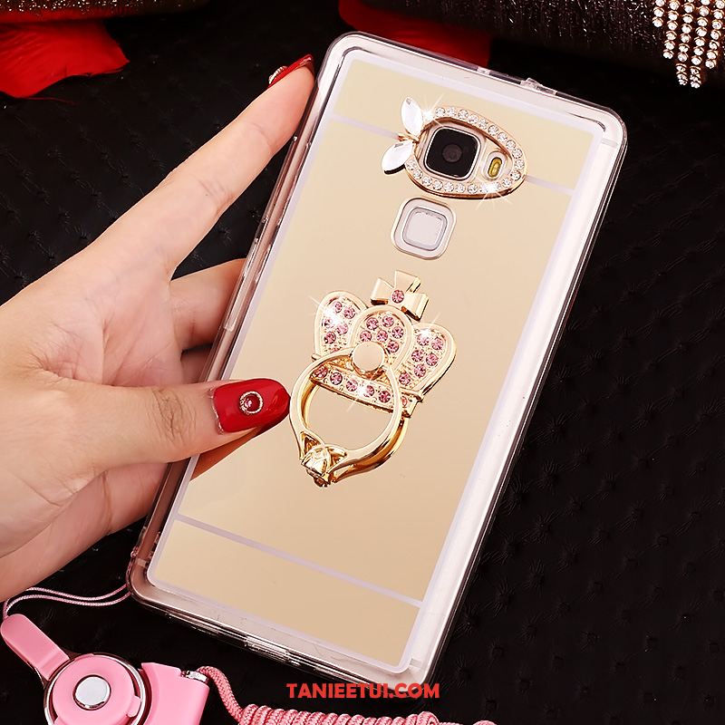 Etui Huawei Mate S Moda Telefon Komórkowy Przezroczysty, Obudowa Huawei Mate S Ochraniacz Rhinestone Anti-fall