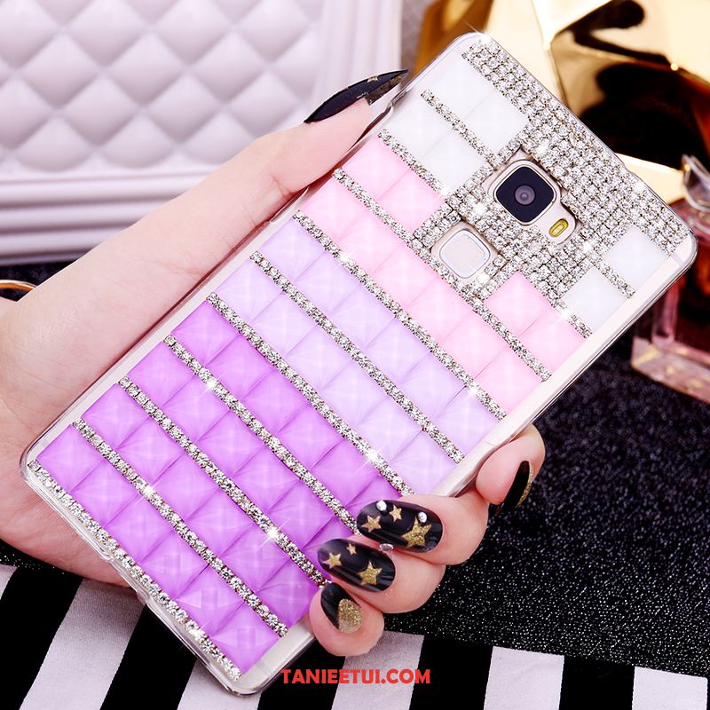 Etui Huawei Mate S Proszek Rhinestone Nowy, Futerał Huawei Mate S Purpurowy Kreatywne Luksusowy