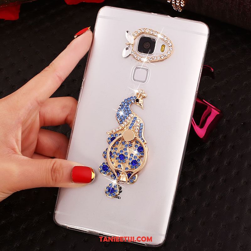 Etui Huawei Mate S Rhinestone Ring Telefon Komórkowy, Futerał Huawei Mate S Przezroczysty