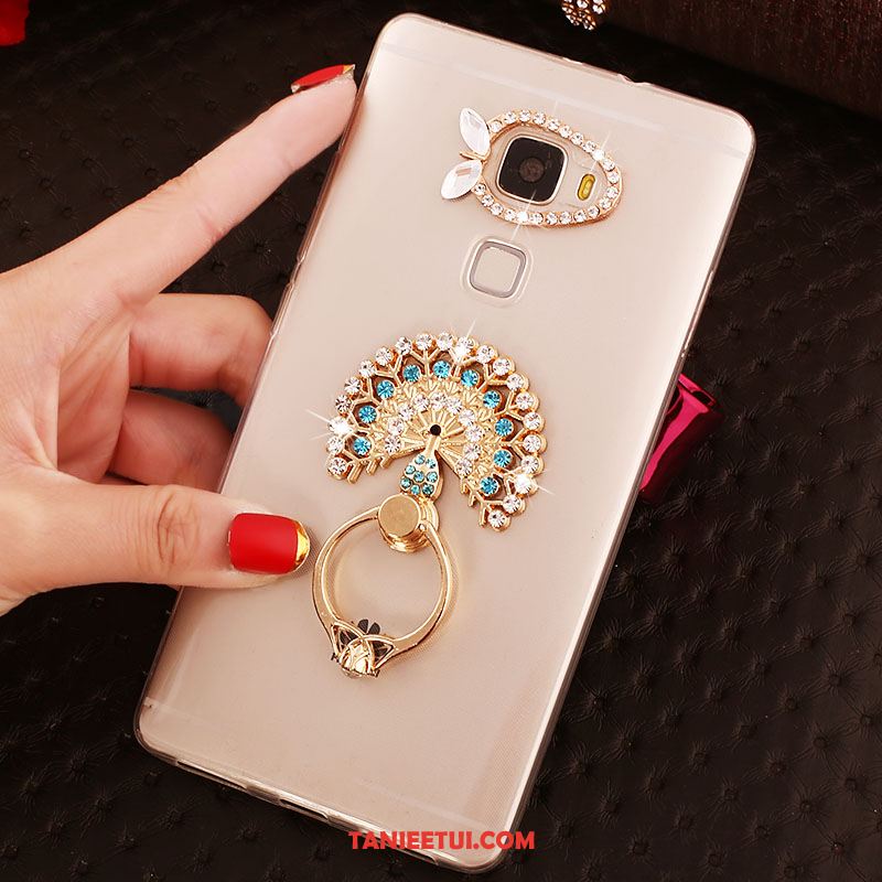 Etui Huawei Mate S Rhinestone Ring Telefon Komórkowy, Futerał Huawei Mate S Przezroczysty