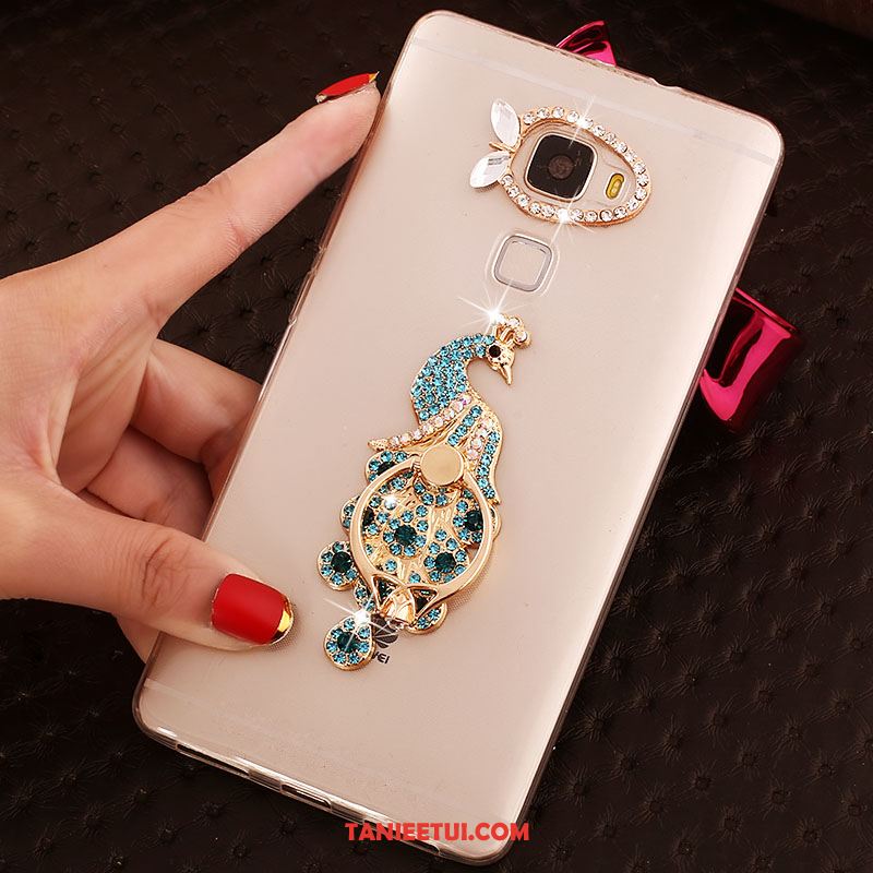 Etui Huawei Mate S Rhinestone Ring Telefon Komórkowy, Futerał Huawei Mate S Przezroczysty