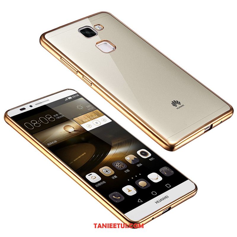 Etui Huawei Mate S Telefon Komórkowy Ochraniacz Srebro, Obudowa Huawei Mate S Ring Silikonowe Przezroczysty