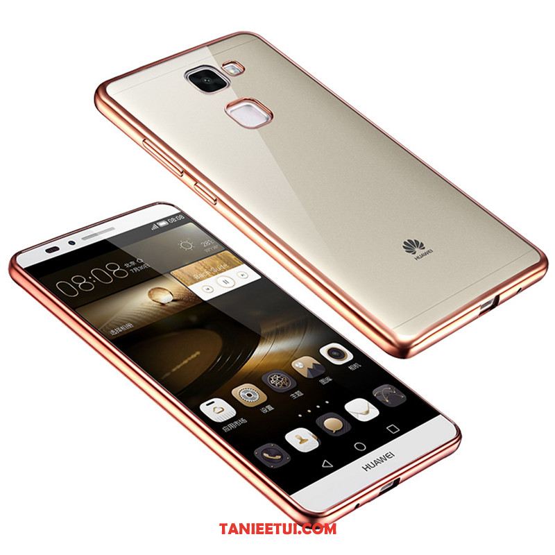 Etui Huawei Mate S Telefon Komórkowy Ochraniacz Srebro, Obudowa Huawei Mate S Ring Silikonowe Przezroczysty