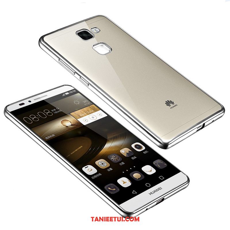 Etui Huawei Mate S Telefon Komórkowy Ochraniacz Srebro, Obudowa Huawei Mate S Ring Silikonowe Przezroczysty