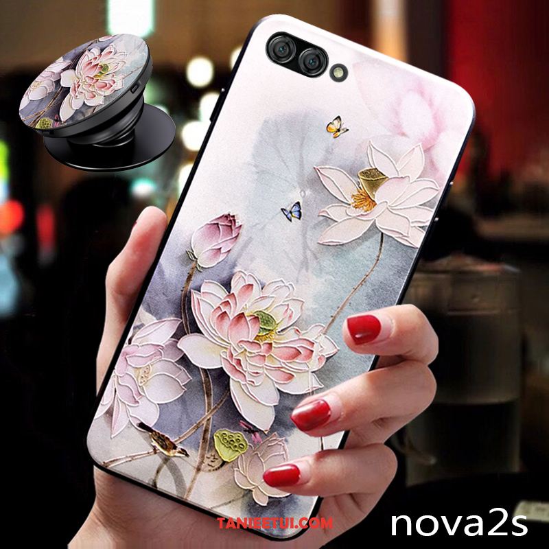 Etui Huawei Nova 2s Cienkie Młodzież Wiszące Ozdoby, Futerał Huawei Nova 2s Telefon Komórkowy Silikonowe Wspornik