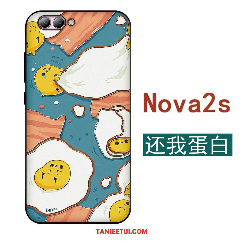 Etui Huawei Nova 2s Piękny Telefon Komórkowy Czarny, Obudowa Huawei Nova 2s Niebieski All Inclusive Super Słodkie