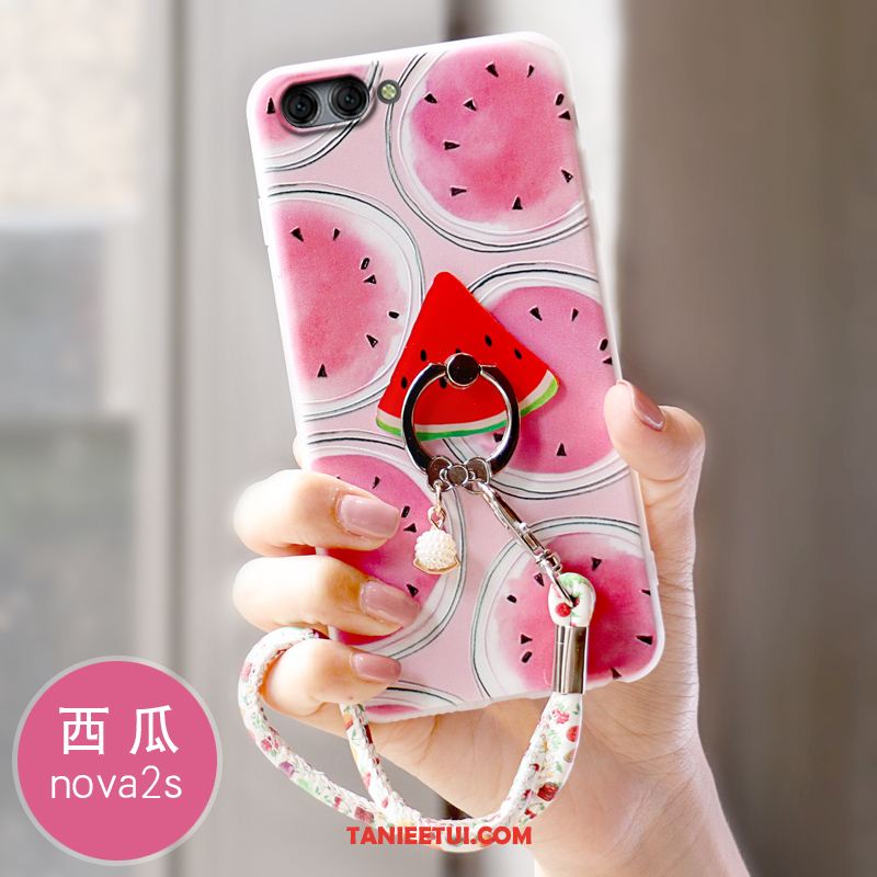 Etui Huawei Nova 2s Telefon Komórkowy Tendencja Ochraniacz, Futerał Huawei Nova 2s Silikonowe Niebieski Cytrynowa